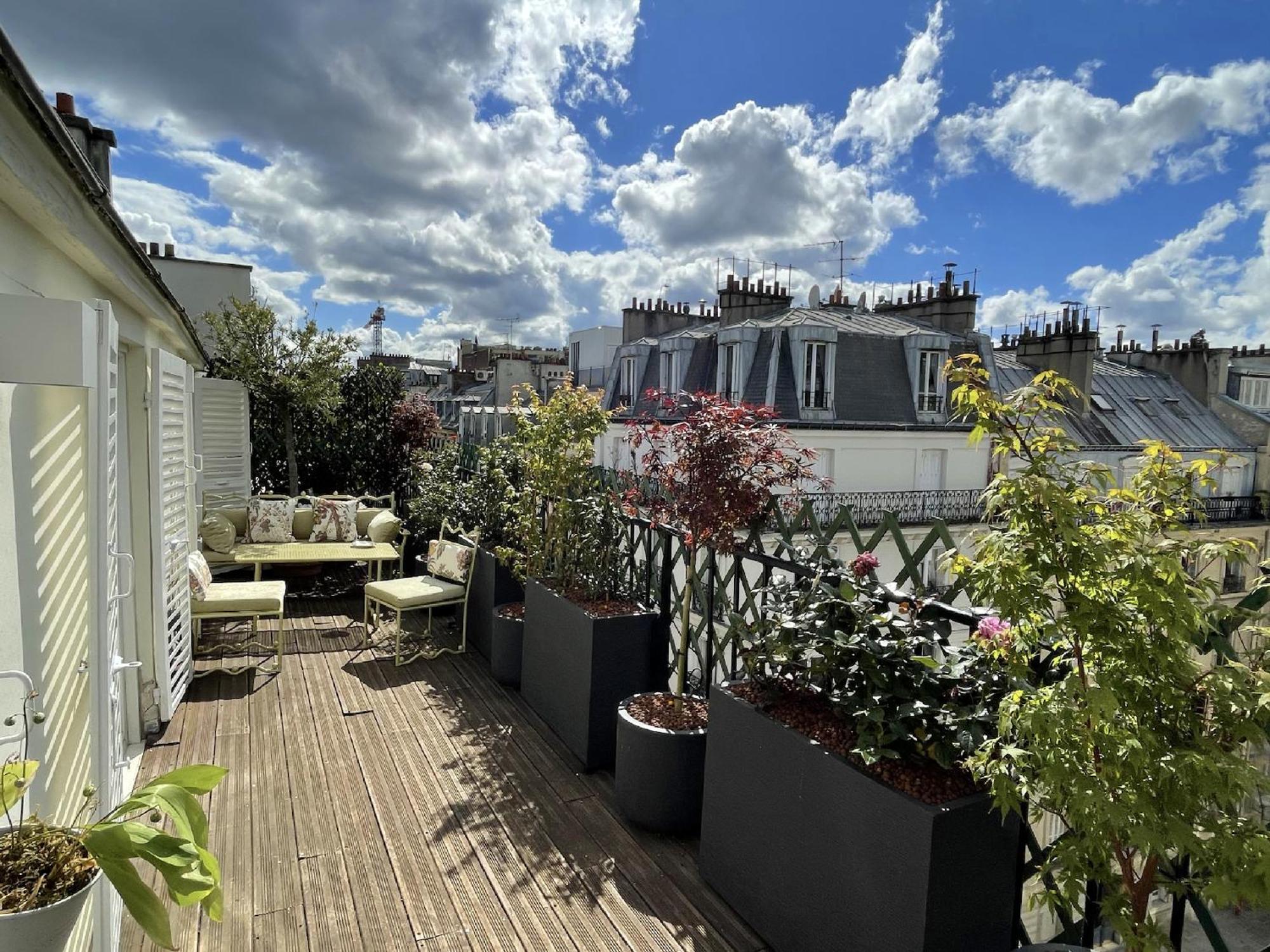 Luxueux Appartement, Avec Terrasse Vue Champs-elysees Apartment Paris