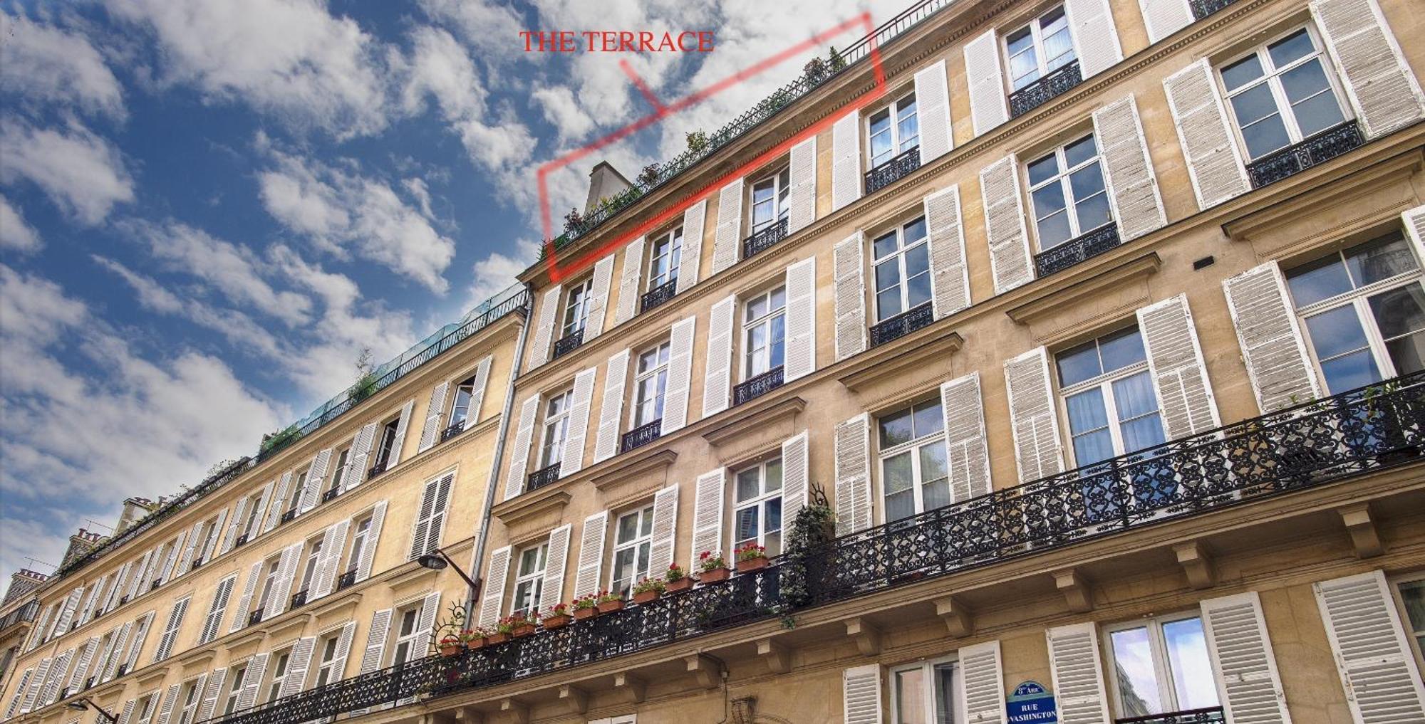 Apartment Luxueux Appartement, Avec Terrasse Vue Champs-elysees Paris